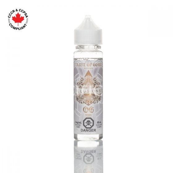 Taste of Gods OG (Pineapple Coconut Blackcurrant) - Taste of Gods Series by Illusions Vapor