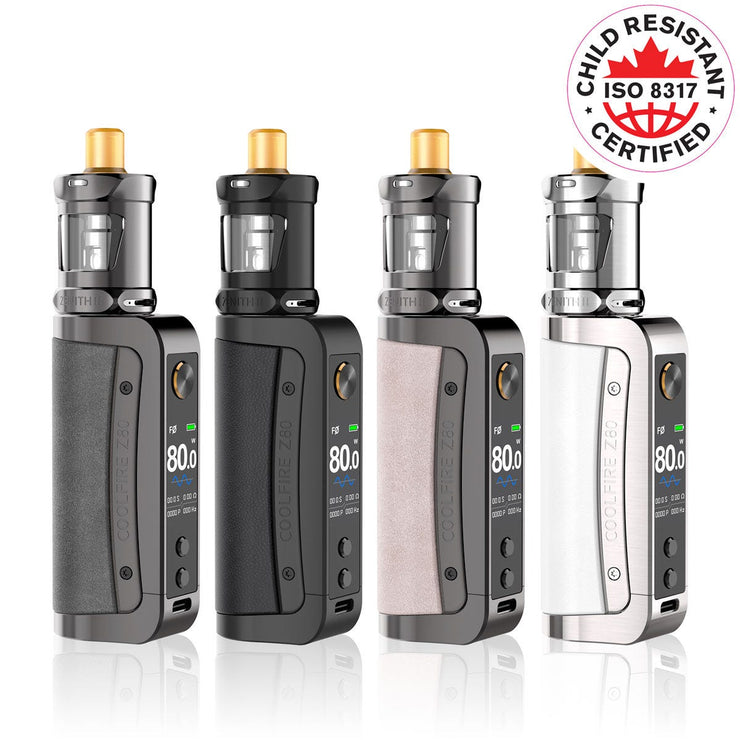 Coolfire Z80 Starter Kit w/Zenith II 5.5mL Tank [CRC]