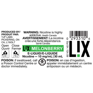 Melonberry Salt (Melons & Strawberries) - L!X by The Juice Punk