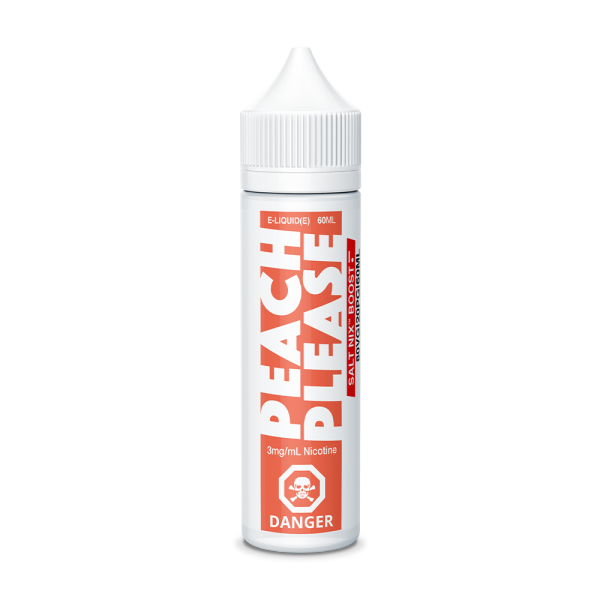 Peach Please Sub-ohm Salt (Peach Gummy) - by Salt Nix Boost