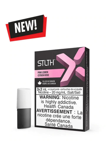 Pink Lemon STLTH X Pods 3-Pack [Federal Stamp]