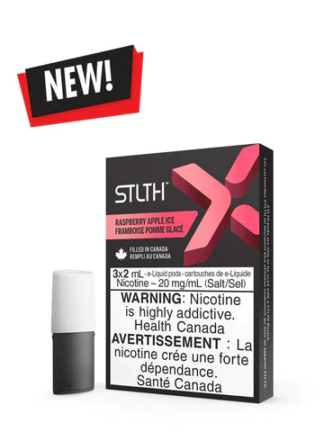 Raspberry Apple Ice STLTH X Pods 3-Pack