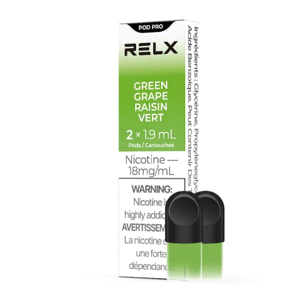 Green Grape RELX Pro Pods 2-pack