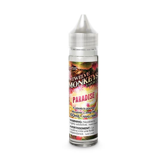 Paradise (Strawberry Banana Pineapple Coconut) - Oasis by Twelve Monkeys