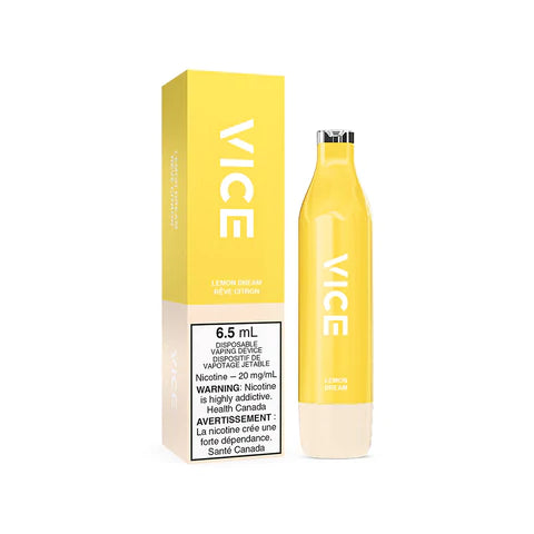 Lemon Dream (Lemon Meringue Pie) - VICE 2500 Puff Disposable Vape